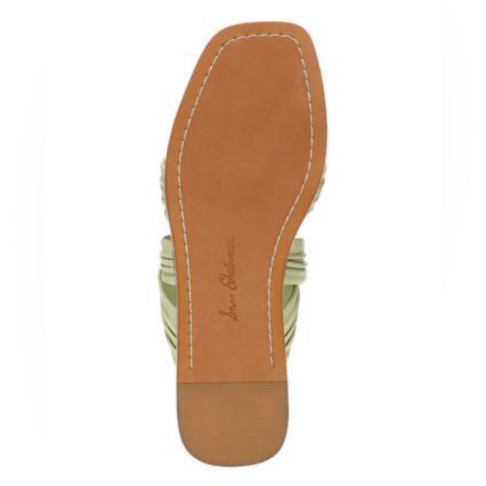 Sam Edelman Womens Imogene Pistachio Leather Ankle Gladiator Sandals Size 8 - Picture 6 of 16